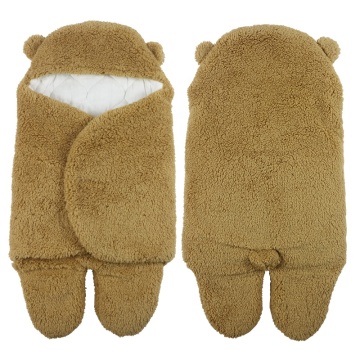 OEM Cheap Plush Swaddle Wrap Blankets for Newborn Baby
