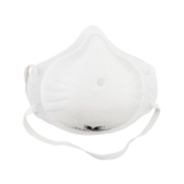 FFP1 301 FACE MASK Industrial Cup Elastic Strap Satu Ukuran Paling Sesuai Dengan Putih NonSterile Tidak Dinilai