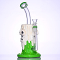9.4Glass Bubbler e nang le li-dofuser tse tsitsitseng tsa metsi a nang le matloana pipe ea polymer