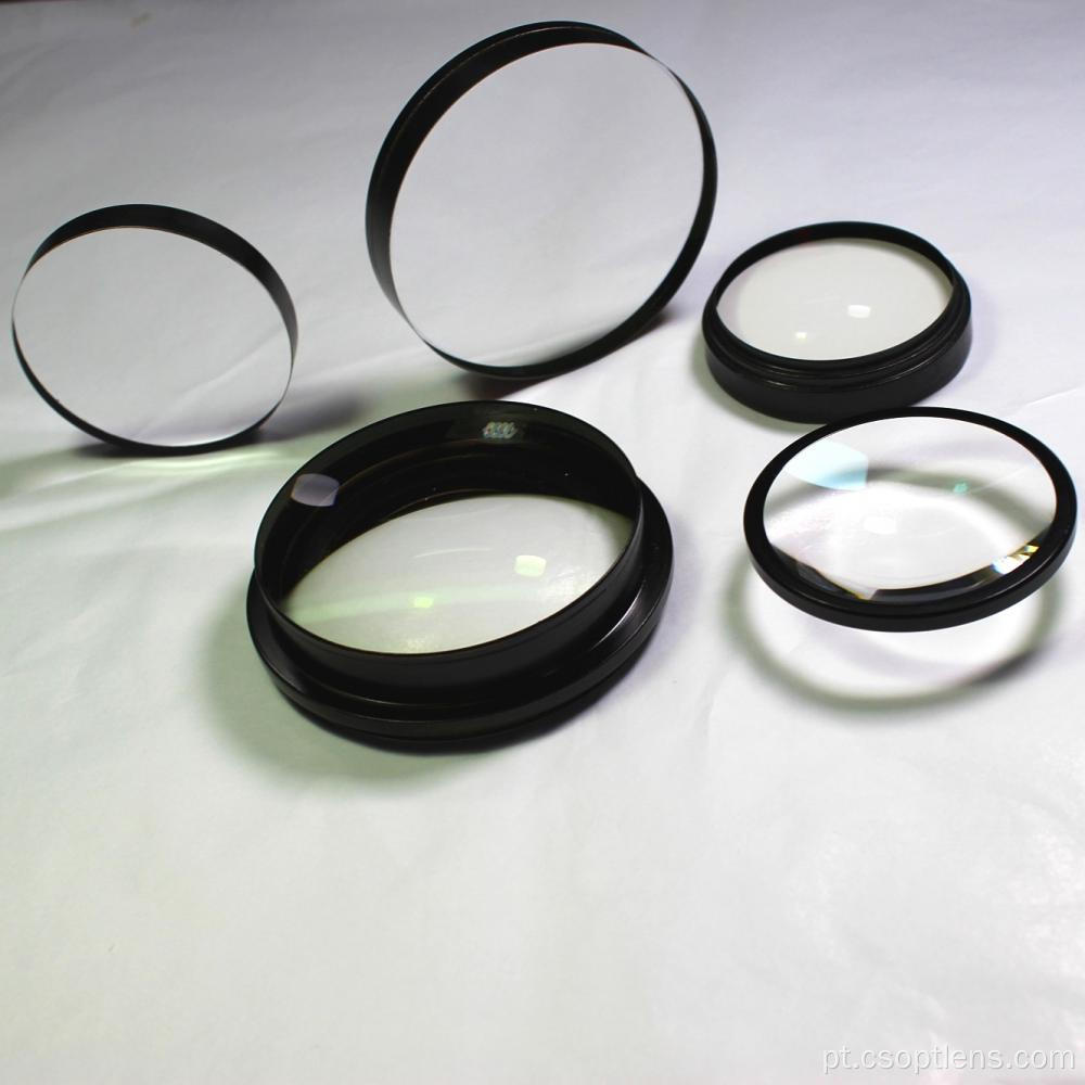 Kits de lentes simples e acromáticos facilmente montados