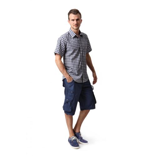 Pantalones cortos de moda casual de algodón para hombres