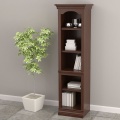 Narrow Multi Layer Wooden Bookcase