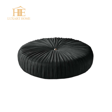 Wooden Frame Fabric Ottoman Velvet Bedroom Bench Stool Chair
