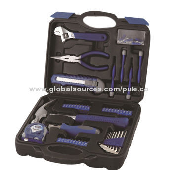 53 Pieces Tool Set, Made of Carbon Steel