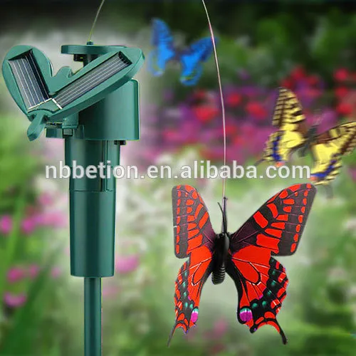 Solar Fluttering Butterfly solar butterfly Solar and Battery Powered Fluttering butterfly solar fluttering buftterfly