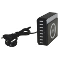 Cargador USB multi PORT SMART QI QI