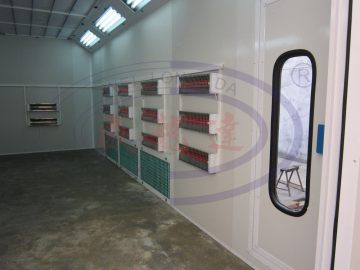 Electric Lamp Spray Paint Booth Wld6000