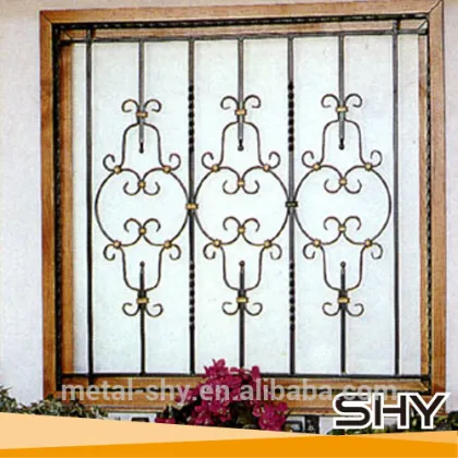 House iron window guard