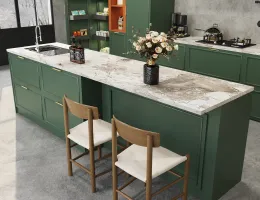 Central Kitchen Workstation Island