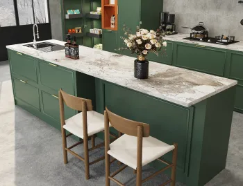 Central Kitchen Workstation Island