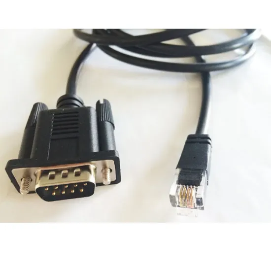 RS232 9pin male to RJ12 PVC Data cable