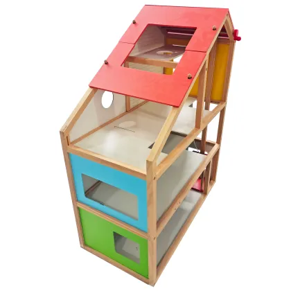 New Hot Selling Design: Children's DIY Wooden Toys including Baby Doll House and Smart Toys