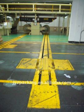 track and railing Corrugated board making machine