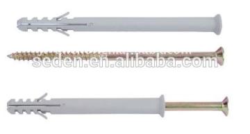 PE/Nylon anchor Single wing with Nail