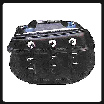 Motorcycle Leather Saddle&Tool Bags