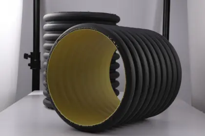 PE double wall corrugated pipe