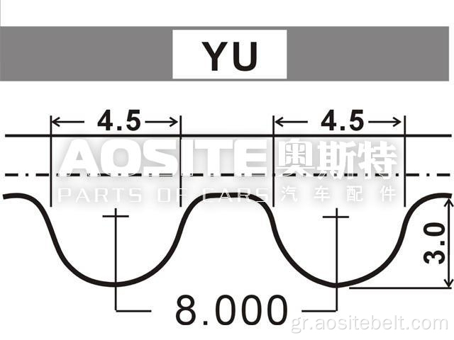 Ζώνη χρονισμού για το Mitsubishi Galant