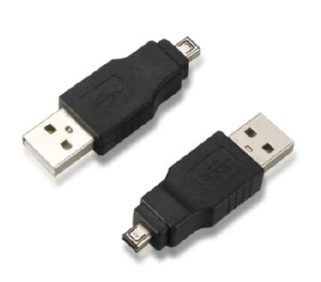 USB AM/MINI 4P BM laptop adapter