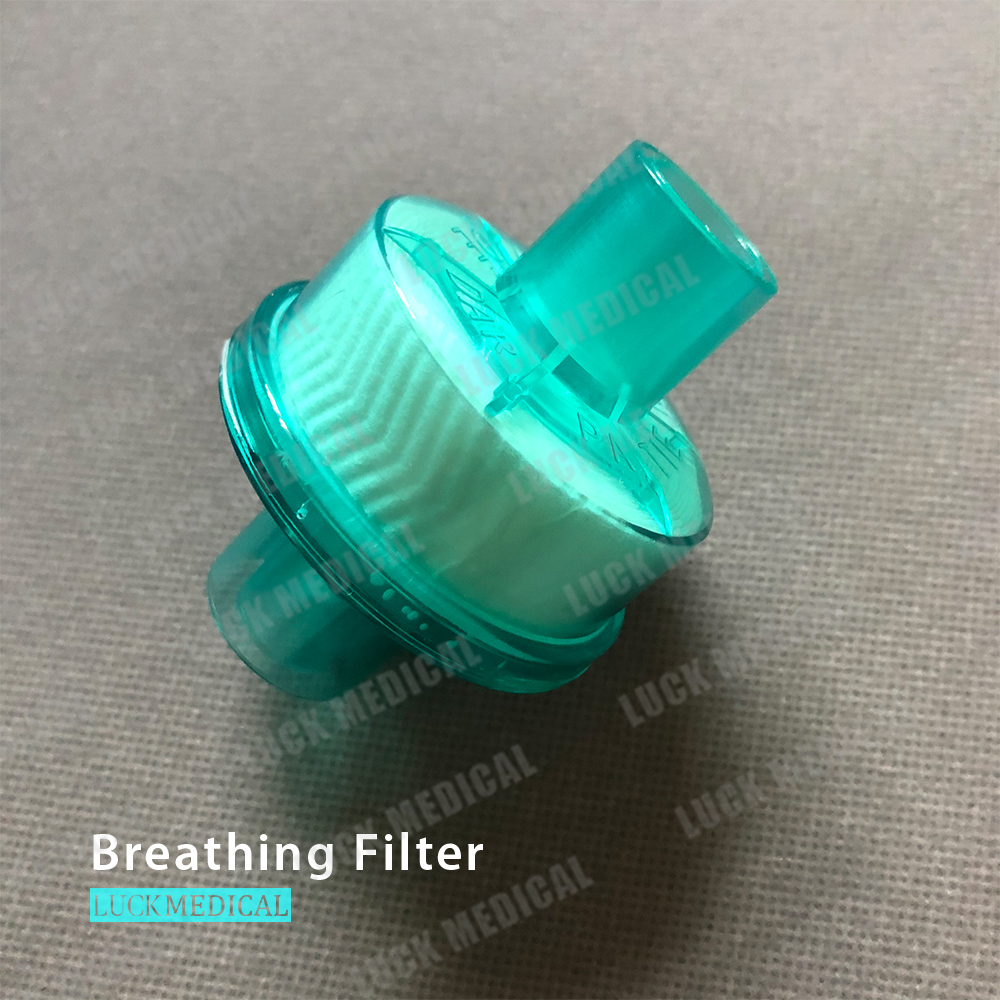 Disposable Tracheostomy HMEF HME Breathing Filter