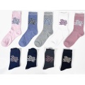 Custom-designed patterned children's socks