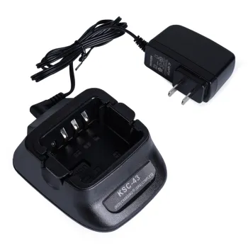 Kenwood KSC-43 Walkie Talkie Battery Charger for TK-U100, NX340, NX348, TK-3307, TK-3000