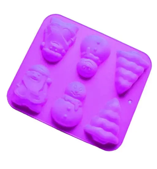 Multifunctional round shape silicone cake mould with CE certificate