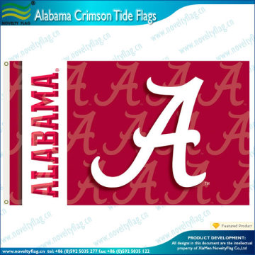 Alabama Crimson Tide flags