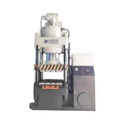 Horizontal oil hydraulic press