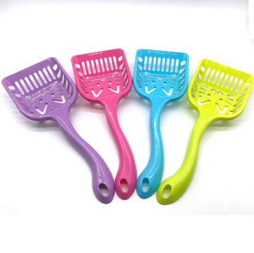 Economical Plastic cat litter spatula with Cat pattern