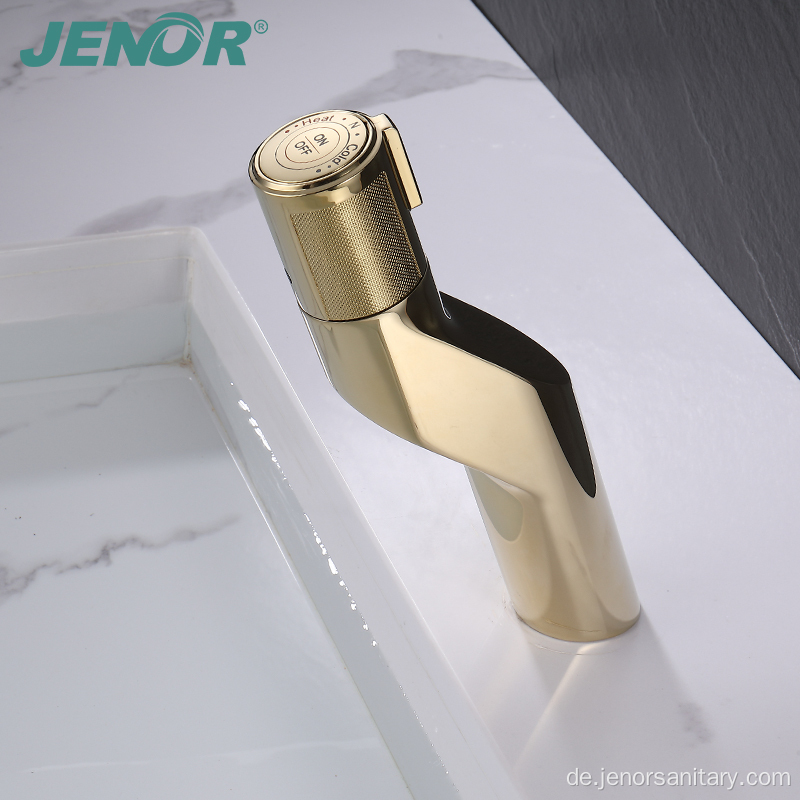 Neues Design gemischter Gold Badezimmer Wasserhahn