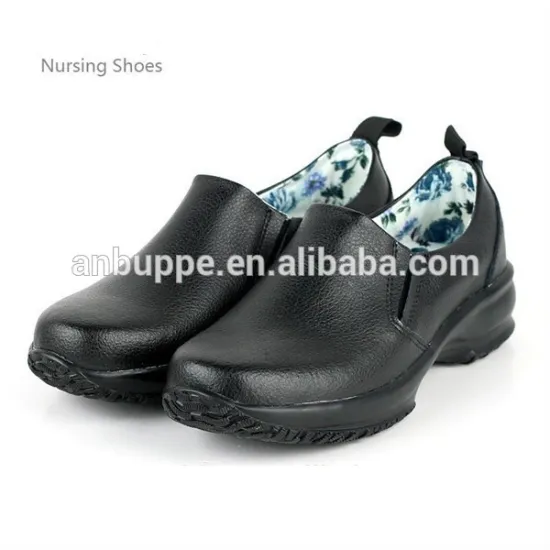 Anti slip white women Healthcare work shoes