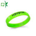 Il miglior silicone bianco brillante crea bracciale personalizzato