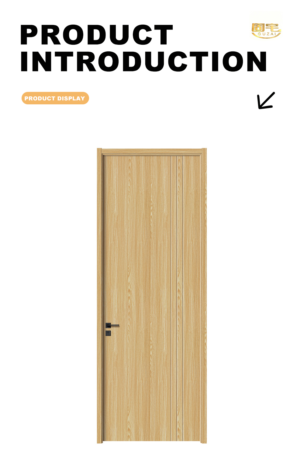 TC General Ash Wood Interior Door X