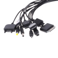 Cable retráctil con cargador múltiple USB 10 en 1