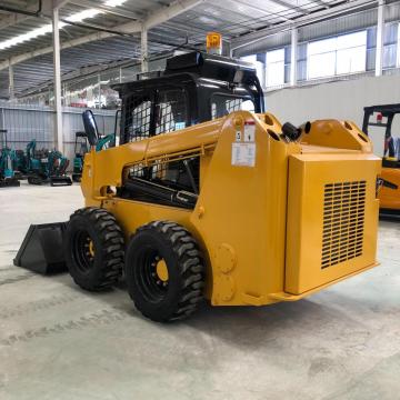 Loader steer skid steer yang lebih murah untuk konstruksi