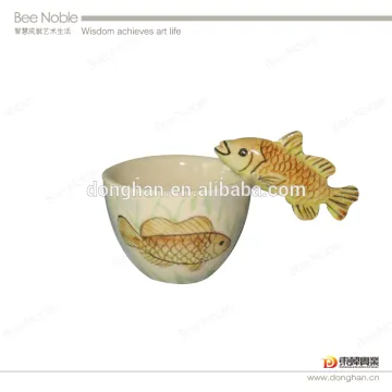 Handmade High Quality Best Selling Promotional wholesale Dolomite 3d Design Ceramic Mug with low price