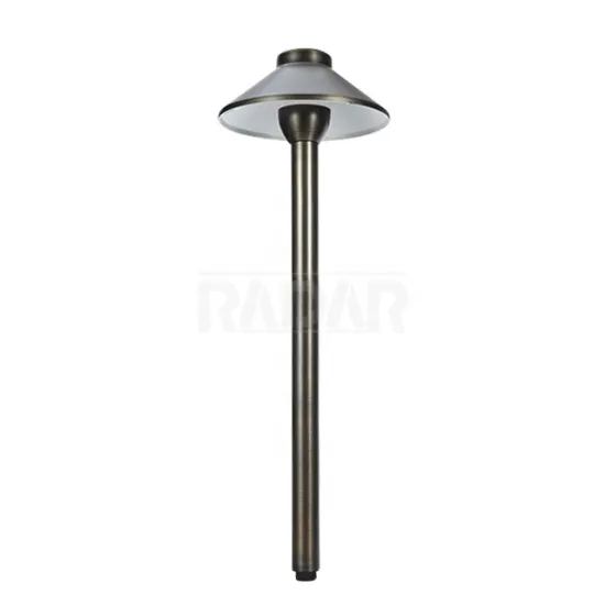 Hot Sale 12V Antique Bronze Hat Path Lighting with ABS Ground Stake for Outdoor Landscape