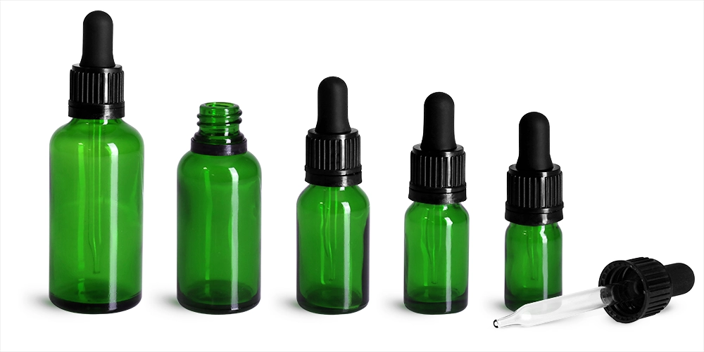 5 ml-50 ml stakan evro tomchi idishlari