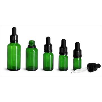 5 ml-50 ml Botol penitis euro hijau