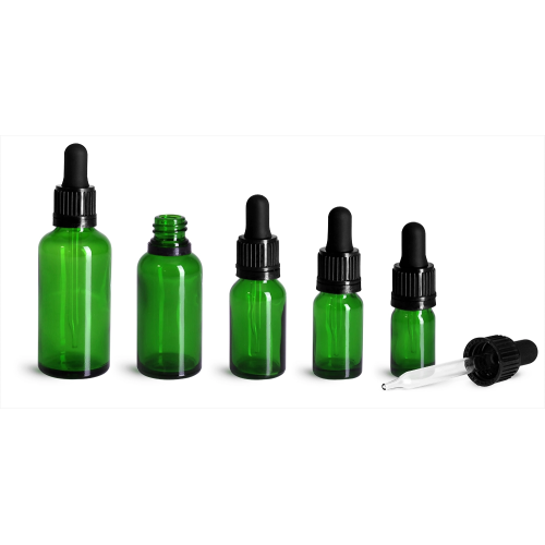 5 ml-50 ml stakan evro tomchi idishlari