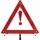 road traffic emergency car triangle warning sign