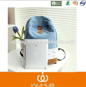 Travel Casual Colorful Schoolbag/ Hiking Shoulder Bag With Lace For Girl