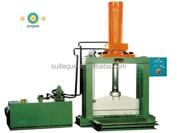 Factory Price Single Knife Hydraulic Vertical Bale Splitter Guillotine Rubber Cutter