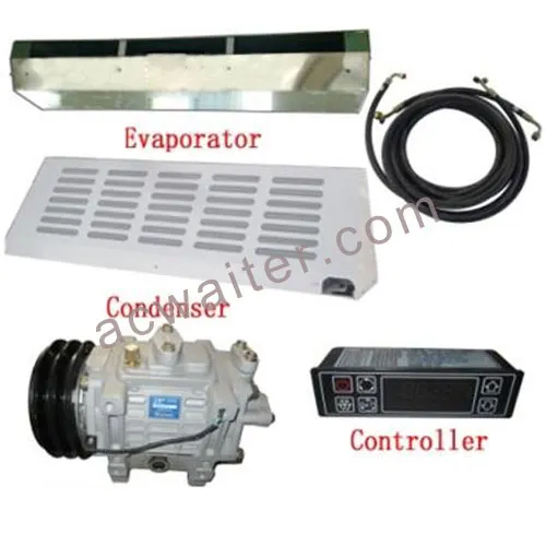 Rooftop Mounted 12V/24V Bus Air Conditioning System for R404a