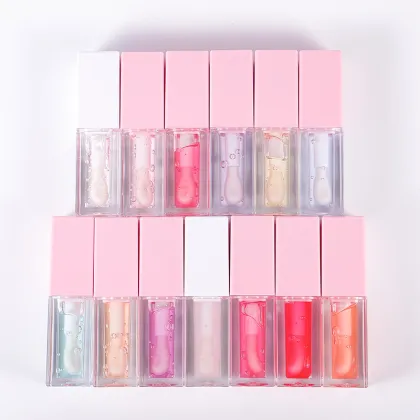 Private Label Vegan Hydrating Fruit Tinted Lip Oil