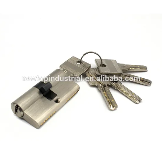 High Quality Double Open Profile Brass Commercial Handle Door Lock Cylinder