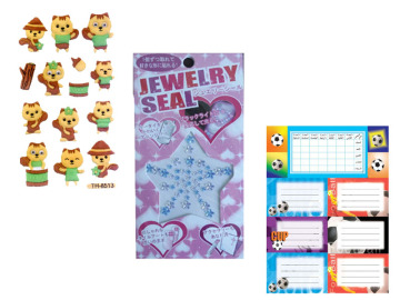 Stickers(school label,cartoon sticker)