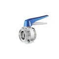 Sanitary Manual Butterfly Valve With Multi Position Gripper