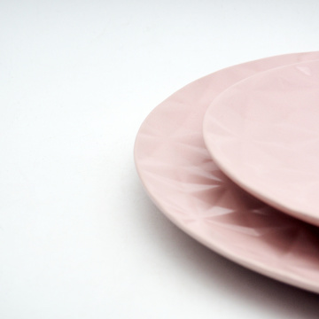 Ciotola ceramica personalizzata in rilievo a colore in porcellana