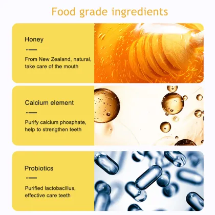 Natural Fluorine Free Probiotics Care Toothpaste